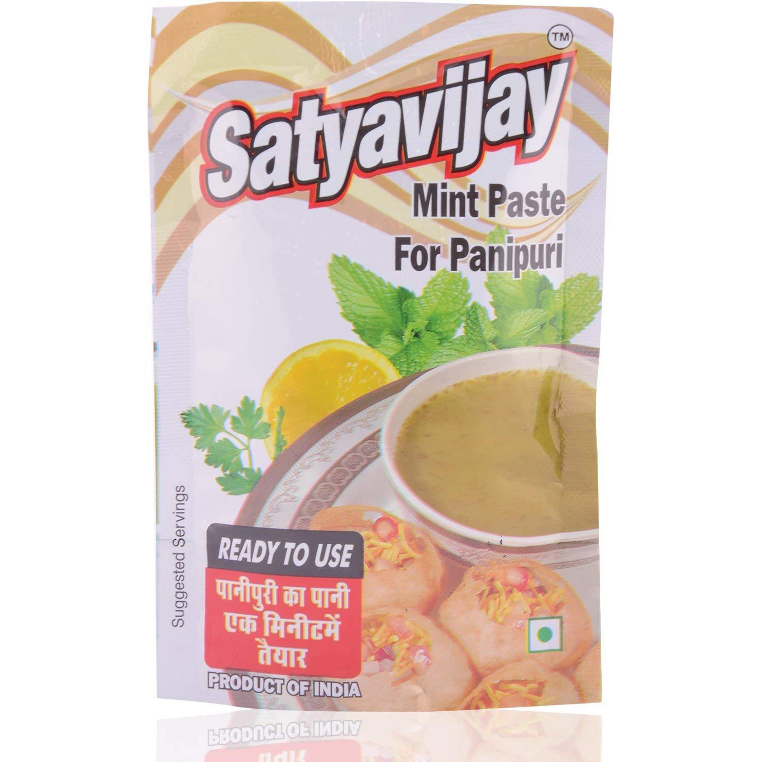 Satyavijay Mint Paste For Pani Puri 100 gms