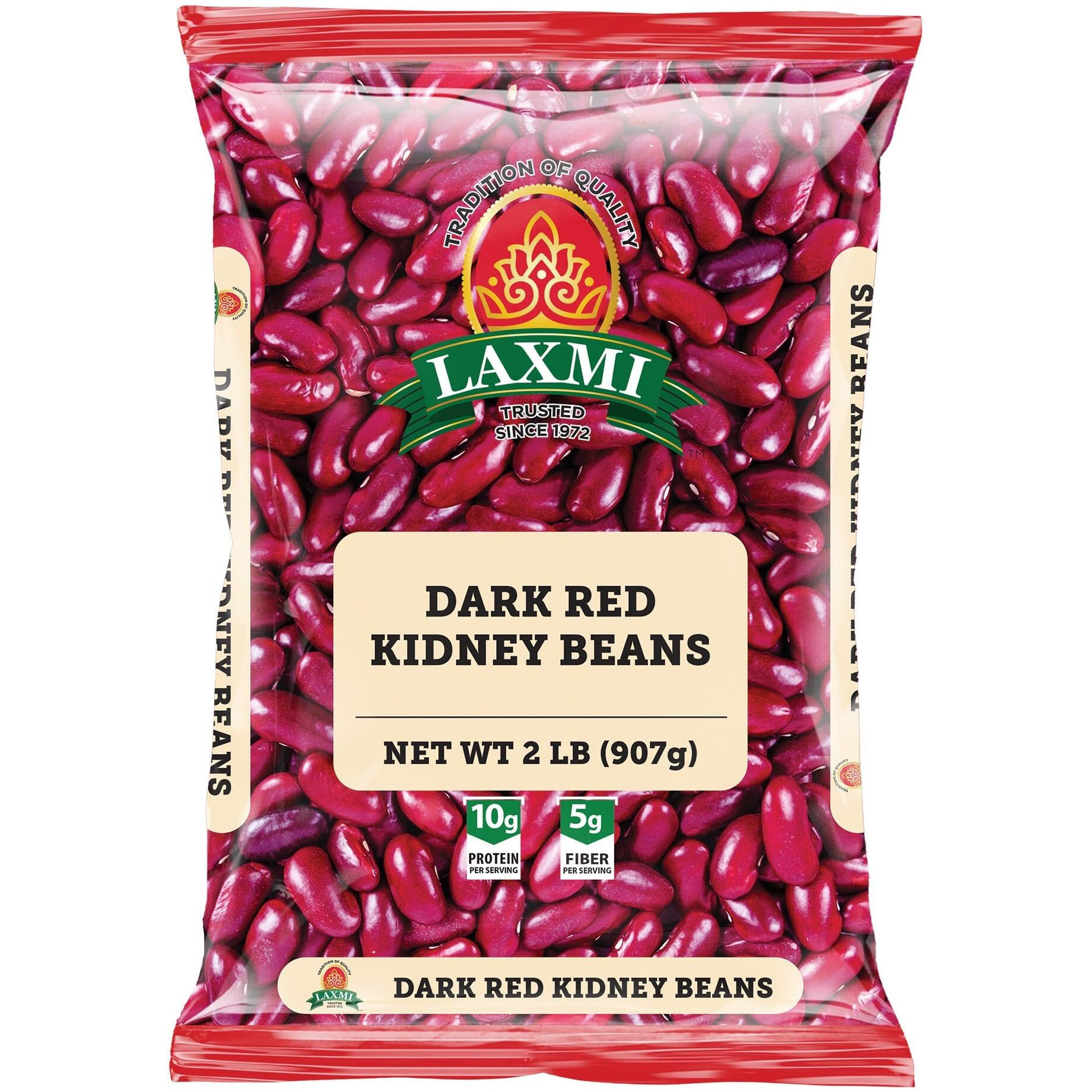 Laxmi Red Kidney Beans Rajma Dark 2 lbs
