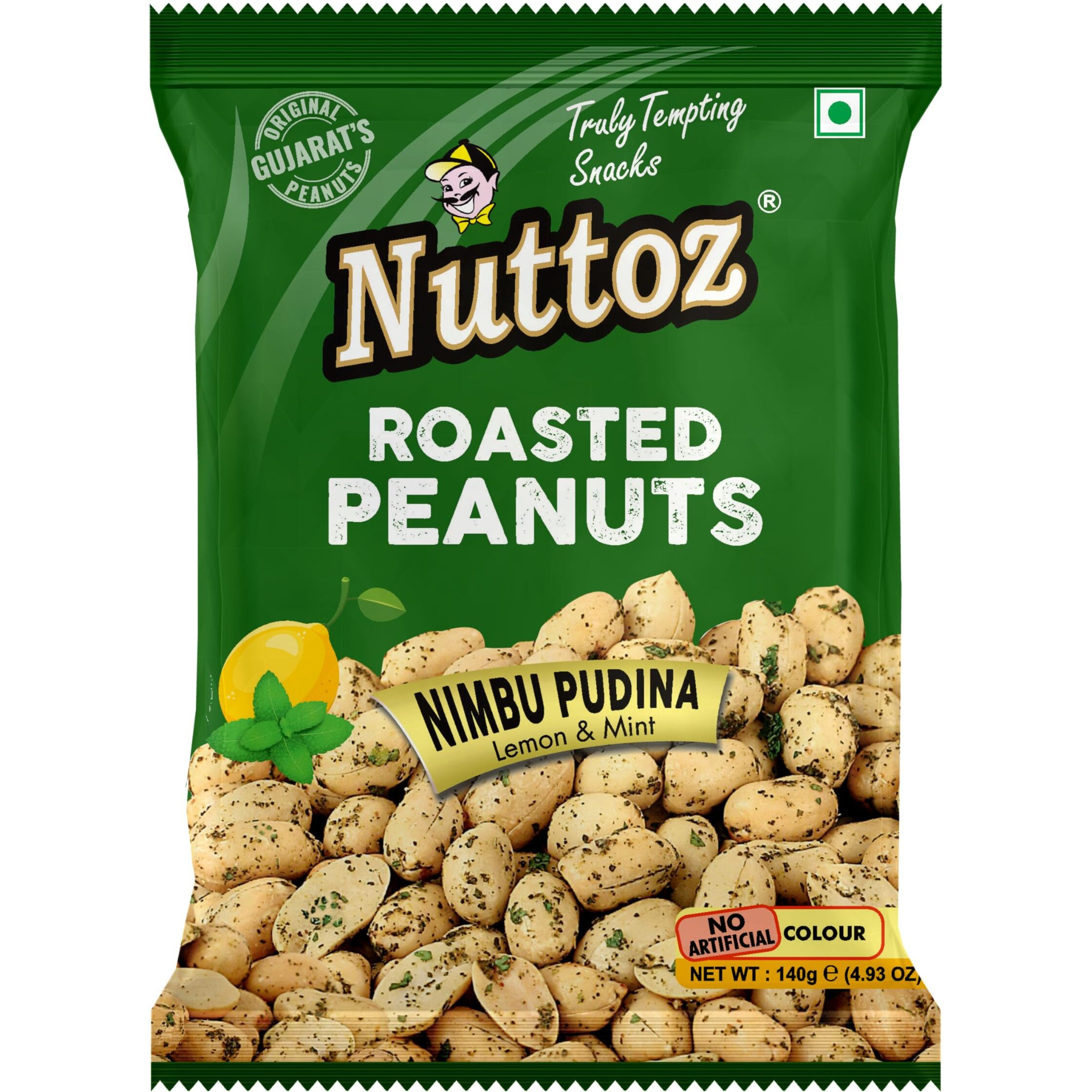 Nuttoz Roasted Nimbu Pudina Peanuts