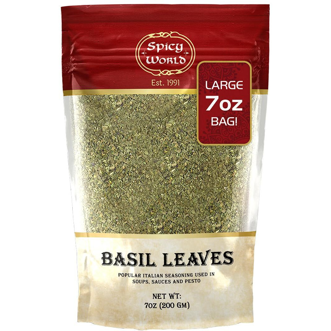 Spice World Basil Leaves 100 Gms