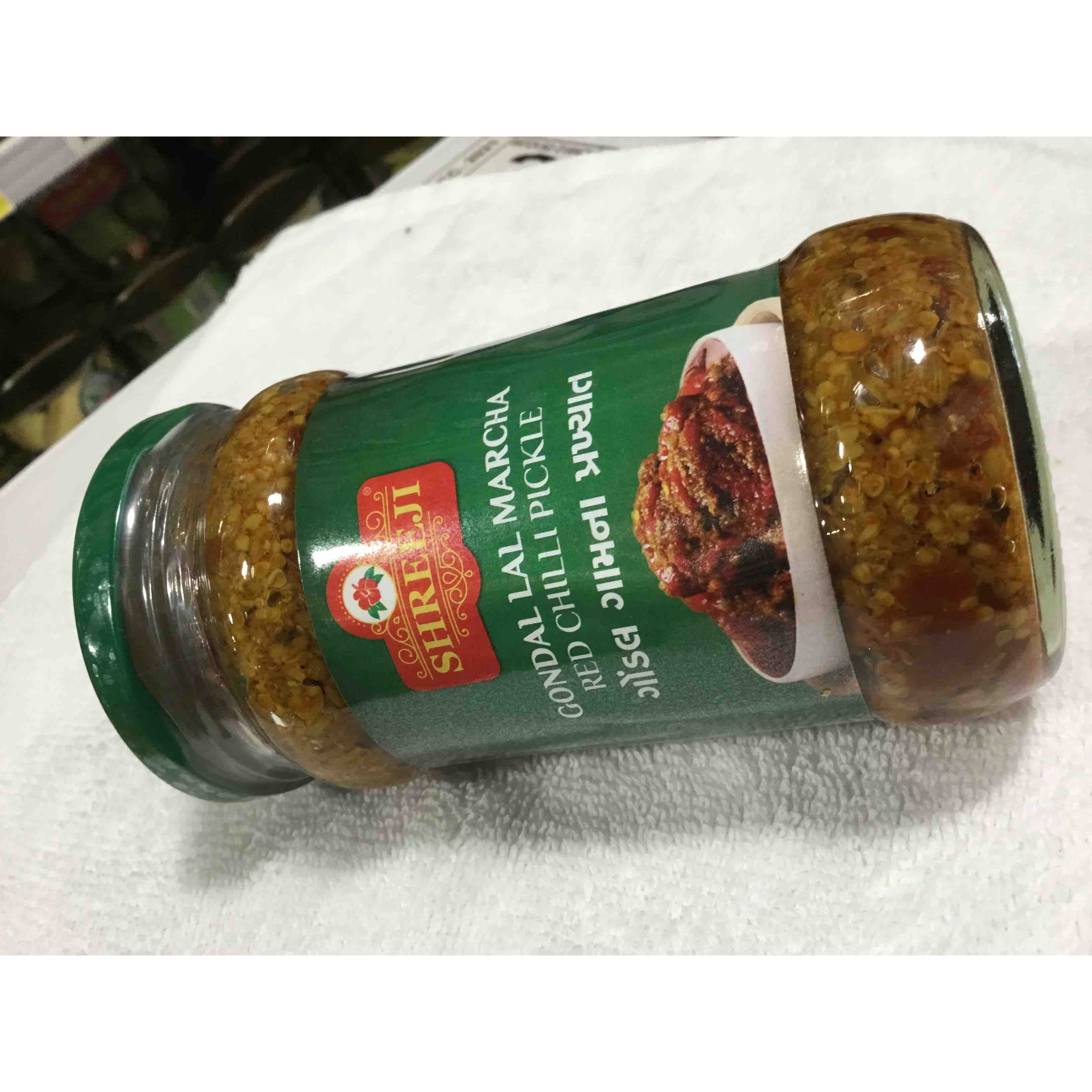 Shreeji Gondal Red Chilli Pickle 10 0z