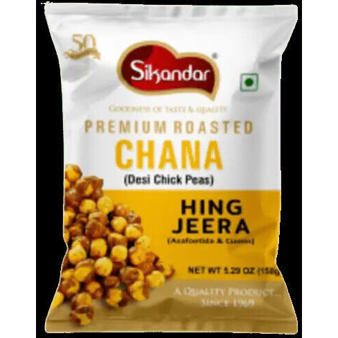 Sikandar Roasted Chana- Hing Jeera 150 gms