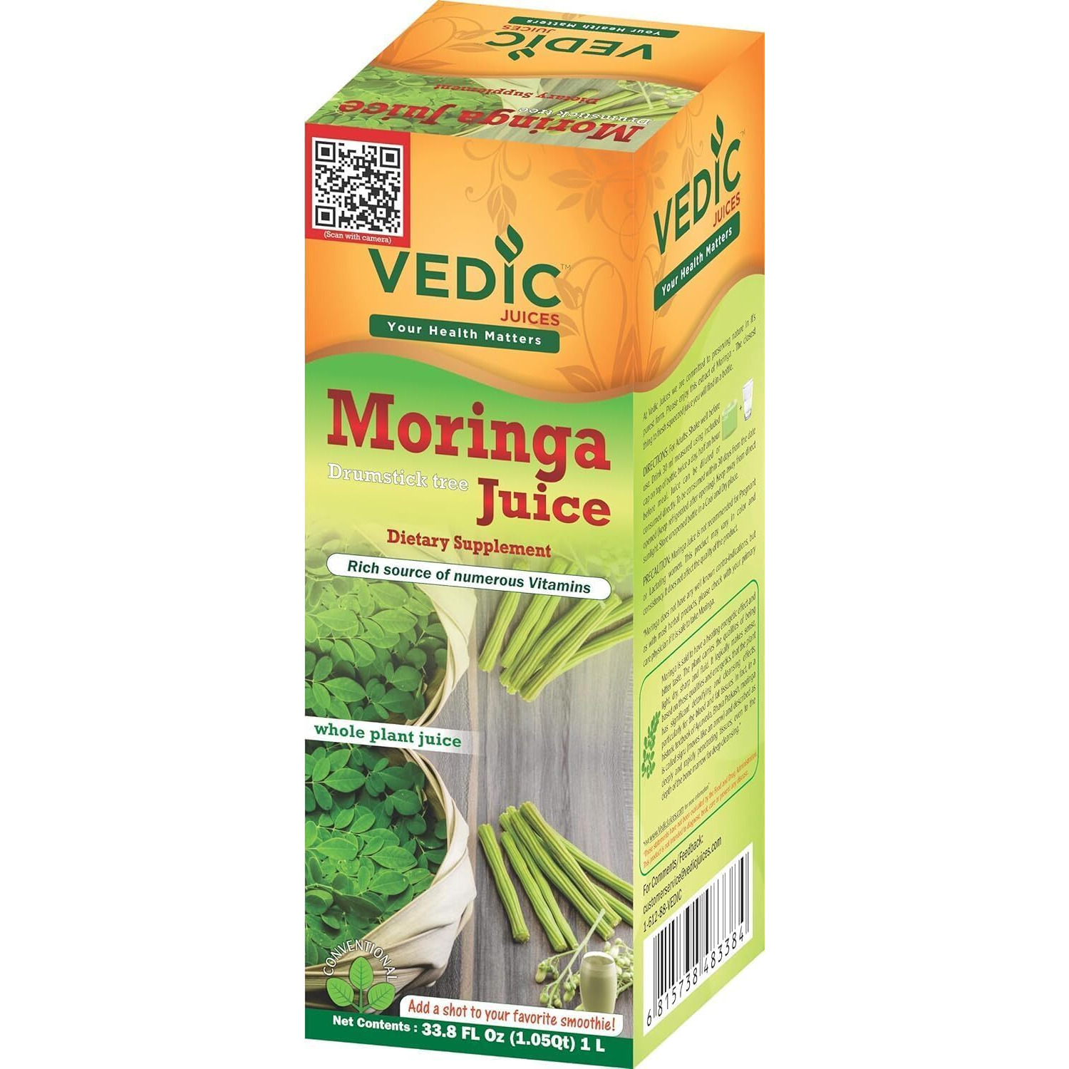 Vedic Moringa Juice 500ml - Food / Masala / Dal