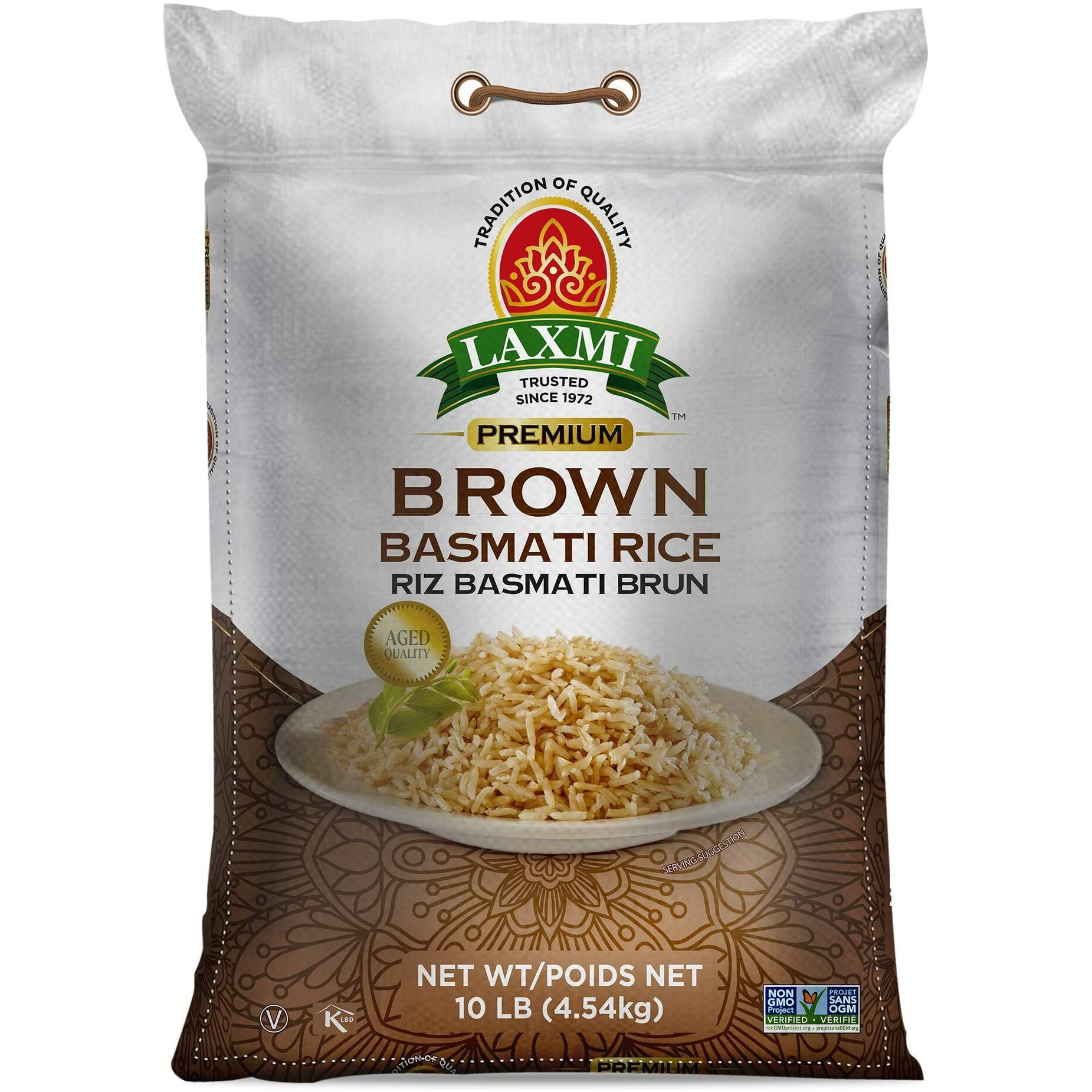 Laxmi Brown Basmati 10 lbs