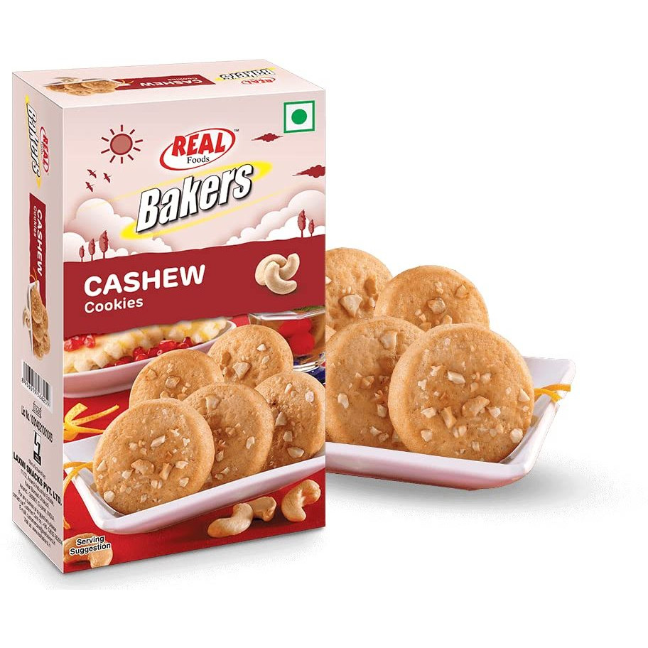 Real Bakers Cashew Cookies 200gm