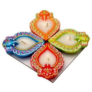 F.P. Wax Diya 4pc 3.5inch 233
