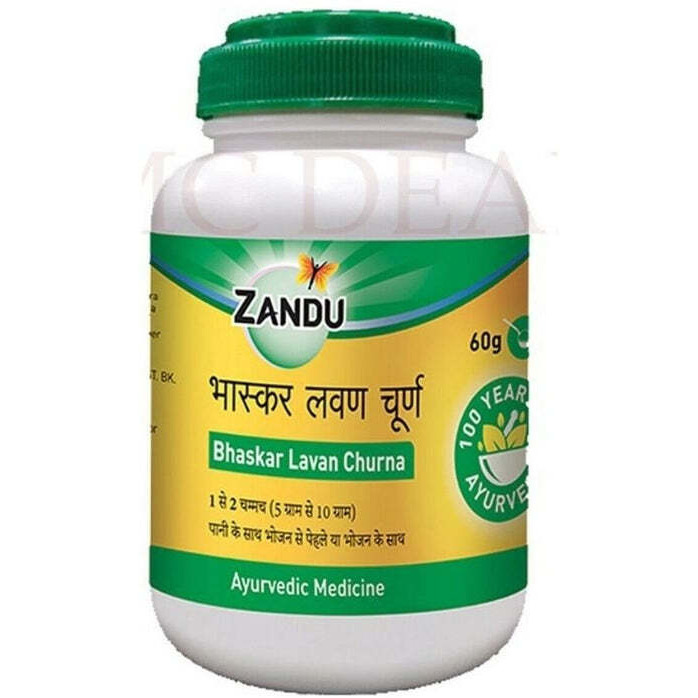 Zandu Bhaskar Lavan Churna 60 gm