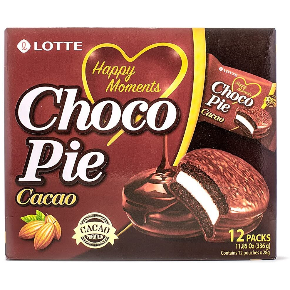 Lotte Choco Pie Cocoa 12 pks x 28 gm