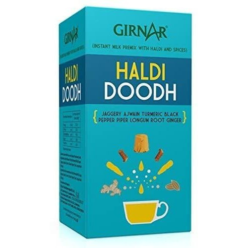 Girnar Instant Premix Turmeric Latte (Haldi Doodh), Instant Milk Premix With Turmeric And Spice (3)