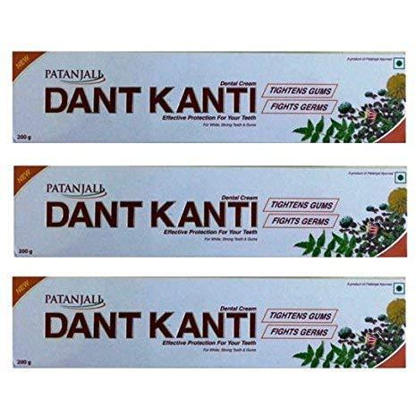 Patanjali Dant Kanti Toothpaste 200gm (Pack of 4)