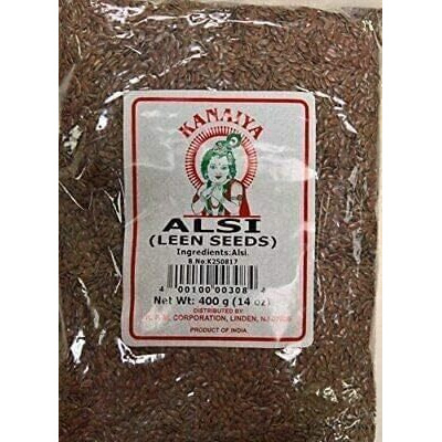 Dry Fruits Flax Seeds Jawas Alsi 400 Gram (0.88 lbs) - Kanaiya