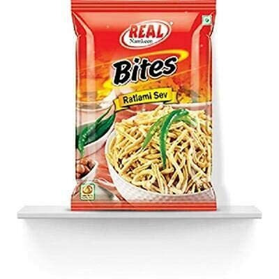 Real Namkeen Bites Ratlami Sev 400g