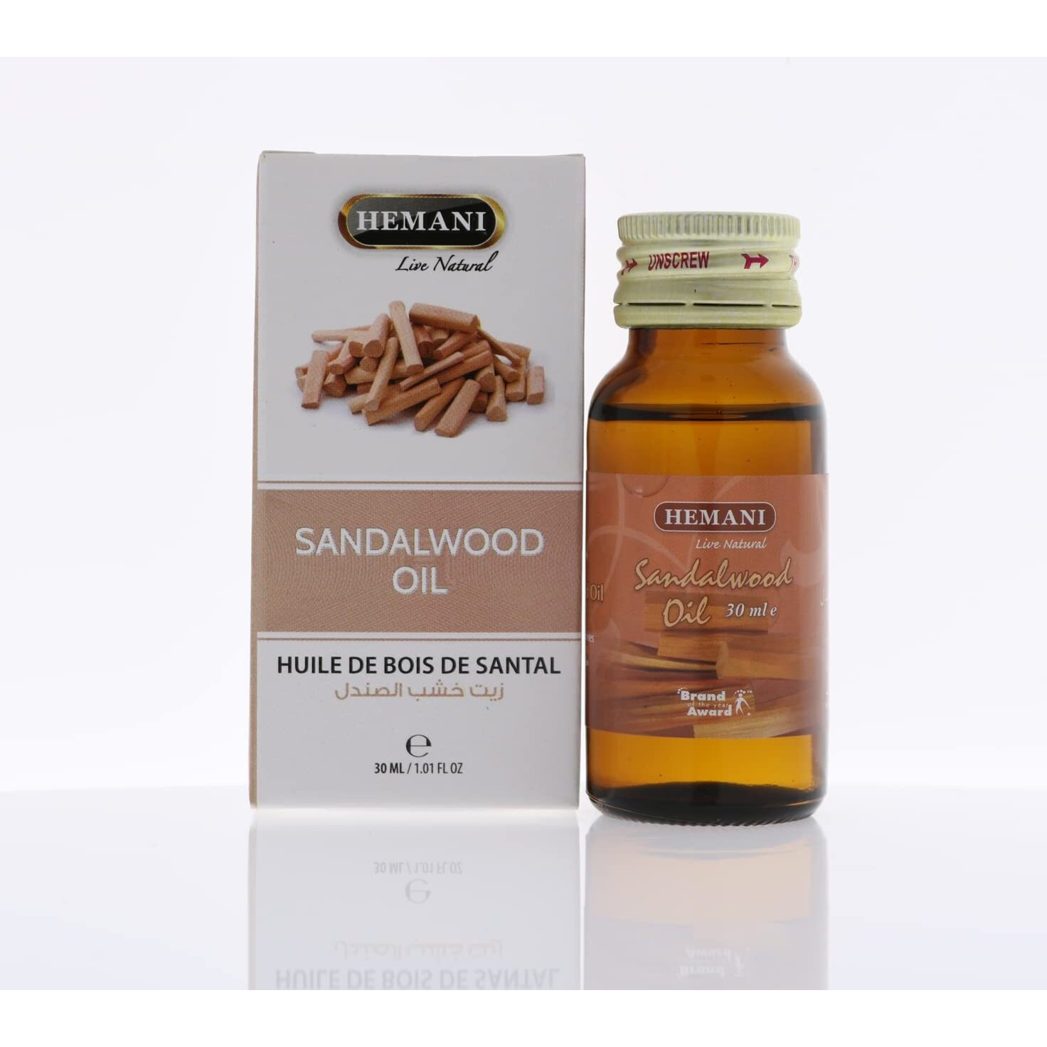 Natural Oil 30 ml (Sandalwood)