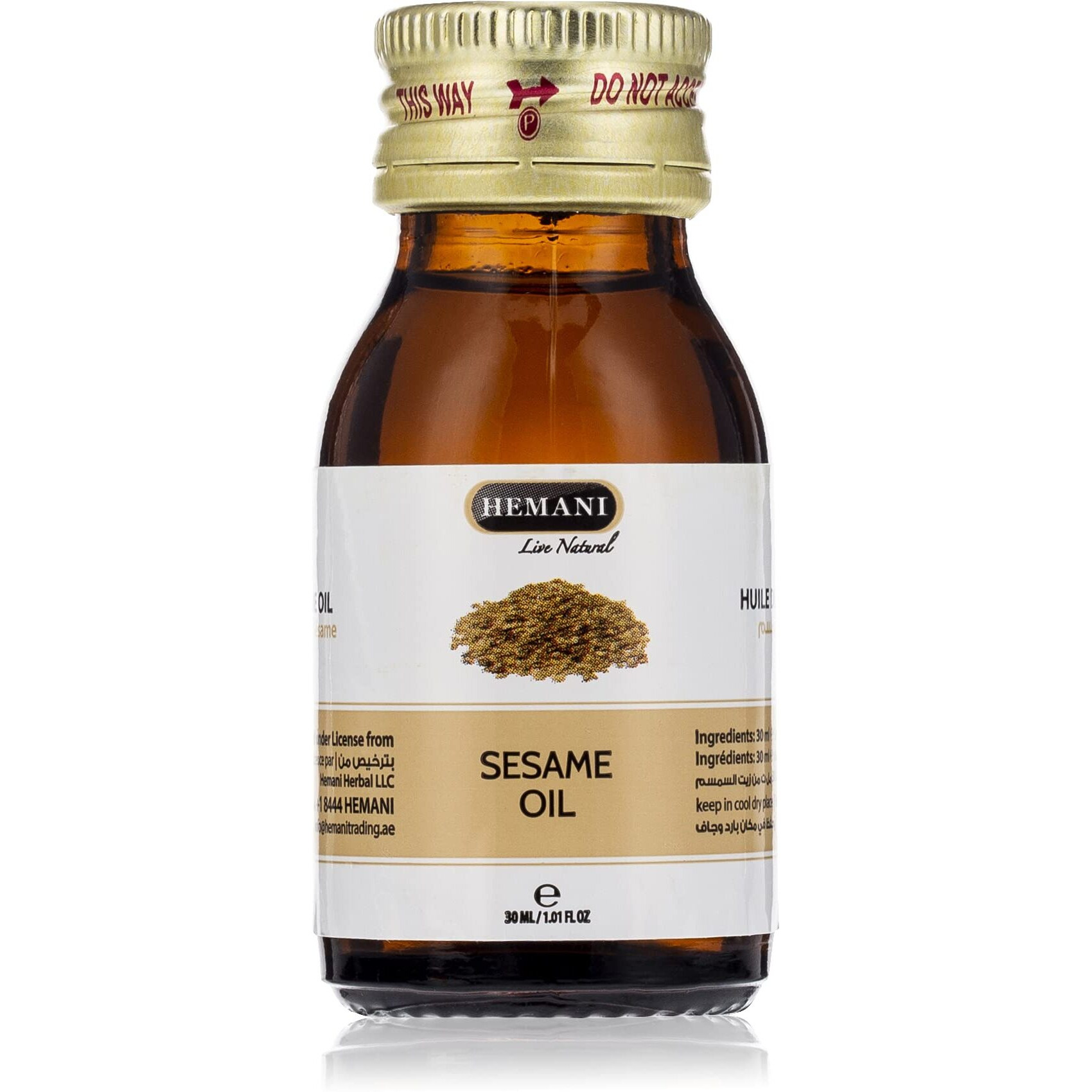 Natural Oil 30 ml (Sesame)