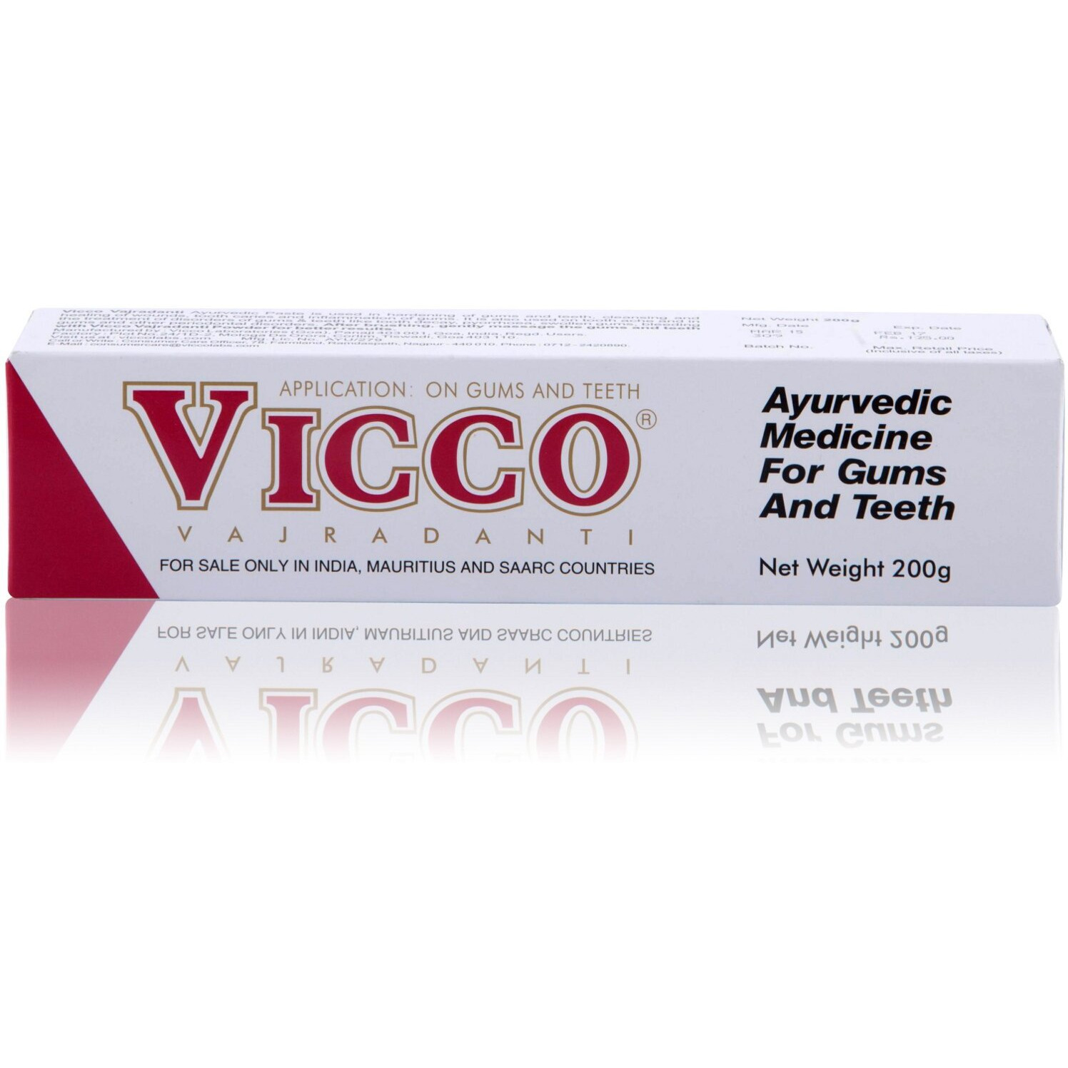 VICCO VAJRADANTI TOOTHPASTE