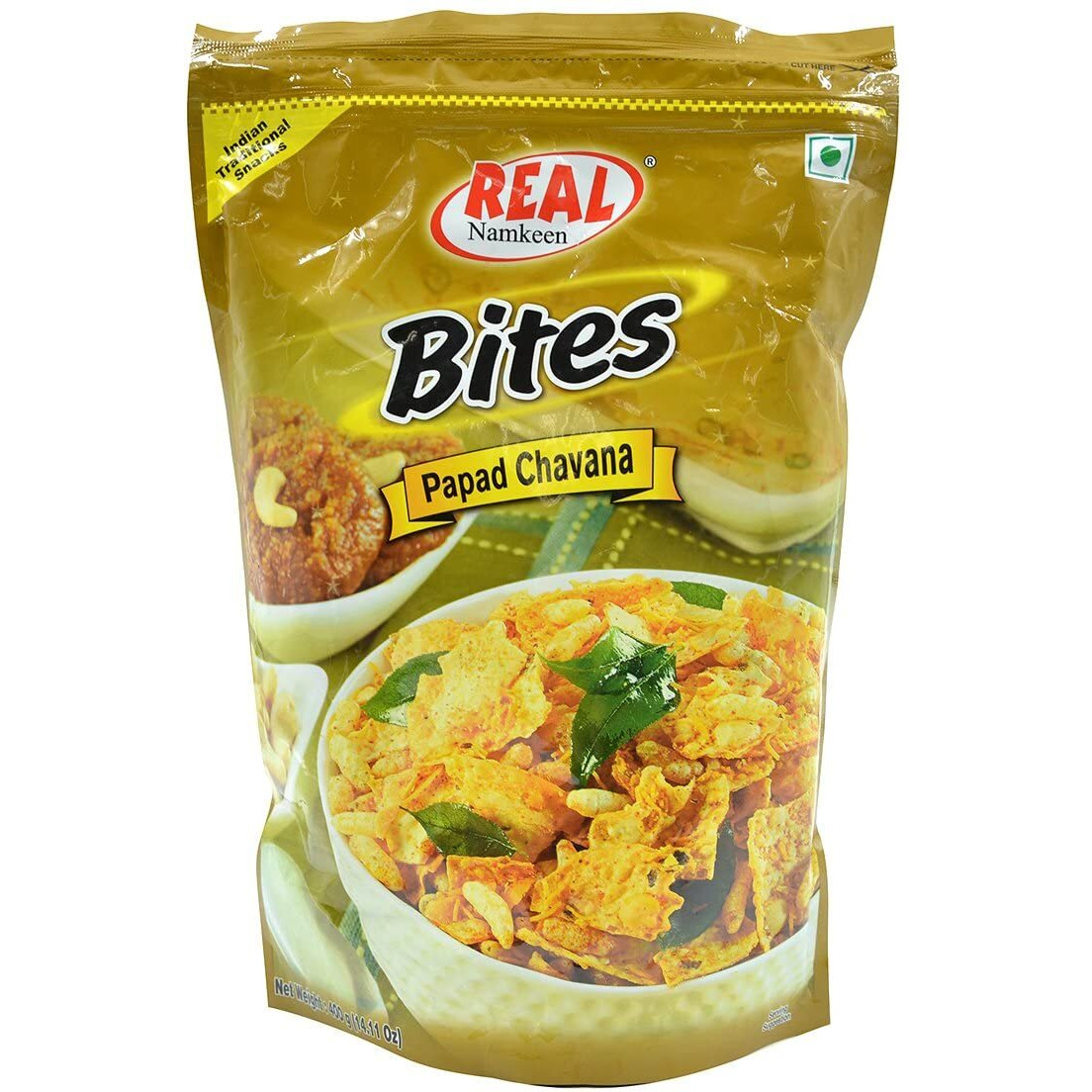 Real Namkeen Papad Chavana 400G