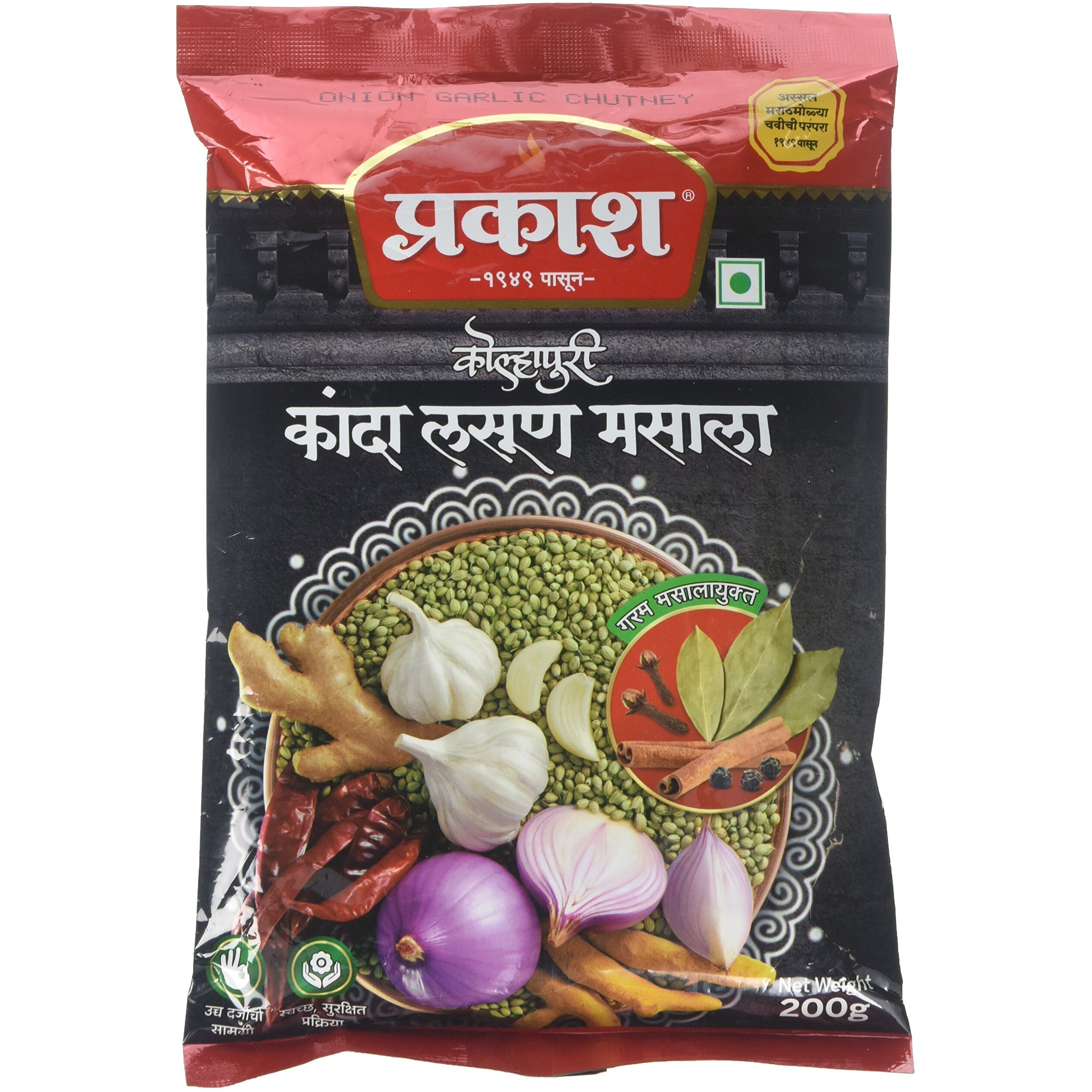 Prakash, Onion Garlic Masala, 200 grams