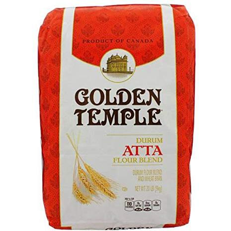Golden Temple Durum Atta Flour Blend 20 lbs