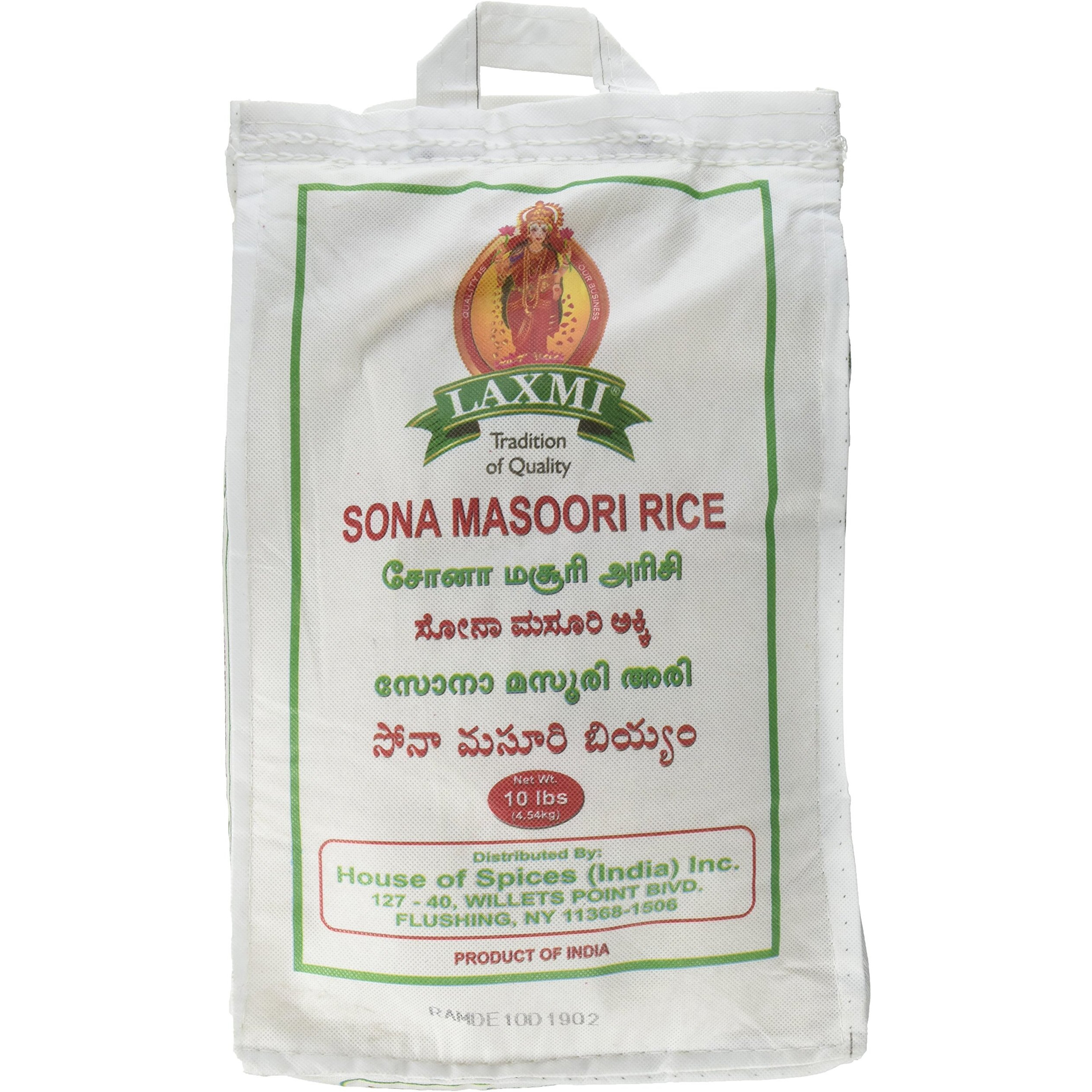 Laxmi Sonamasuri Rice 10 lbs