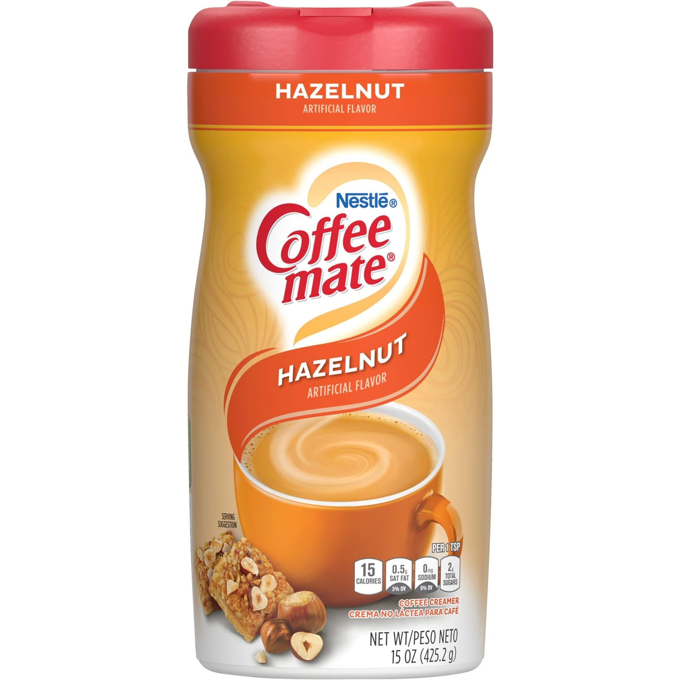Nestle's Coffee Mate Hazelnut 15 Oz