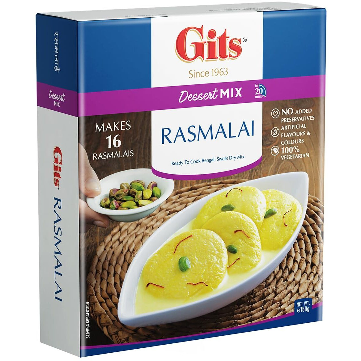 Gits Rasmalai dry mix 150 gms