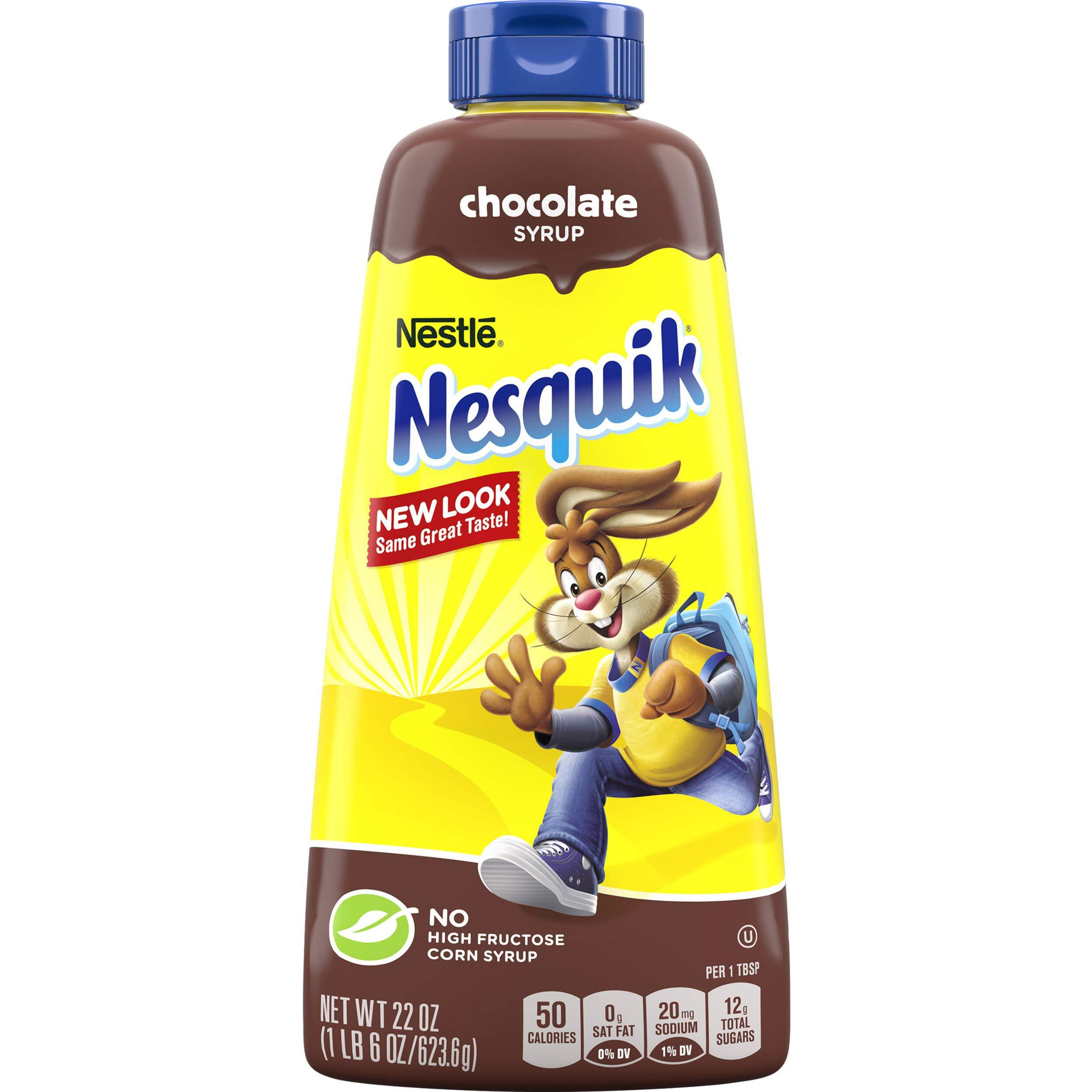 Nestle Nesquick Chocolate Syrup 22 Oz