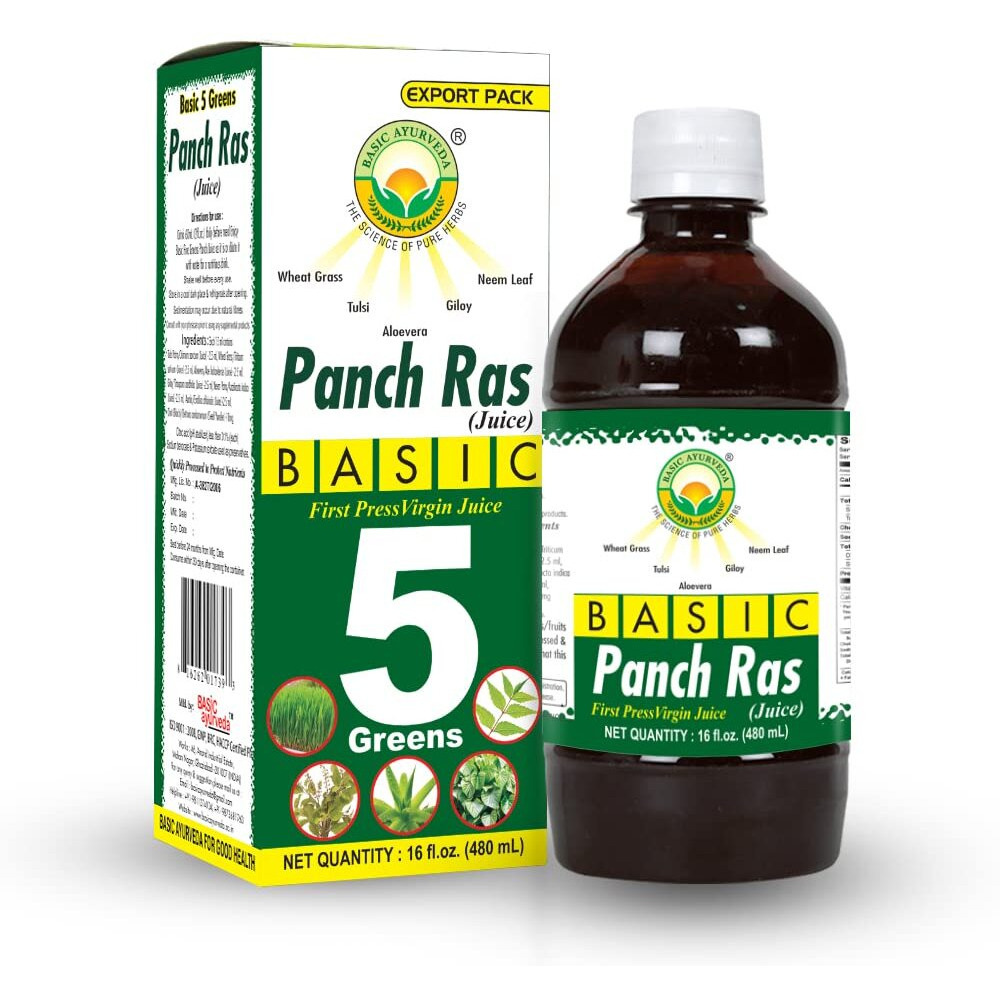 Basic Ayurveda Panch Ras Juice 480 ml