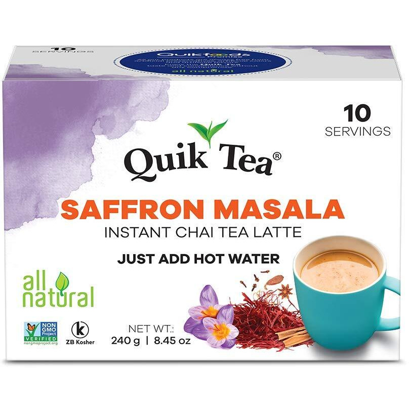 Quik Tea Saffron Masala chai 10 pouches