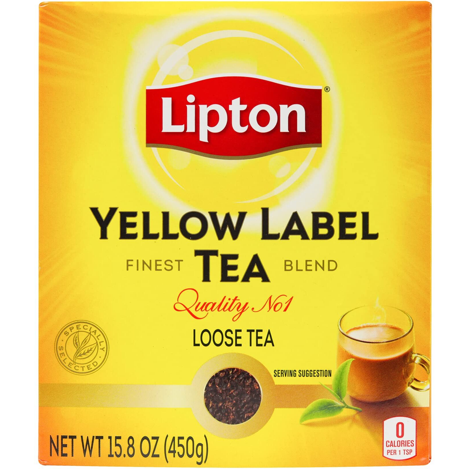 Lipton Yellow label loose tea 450 gms