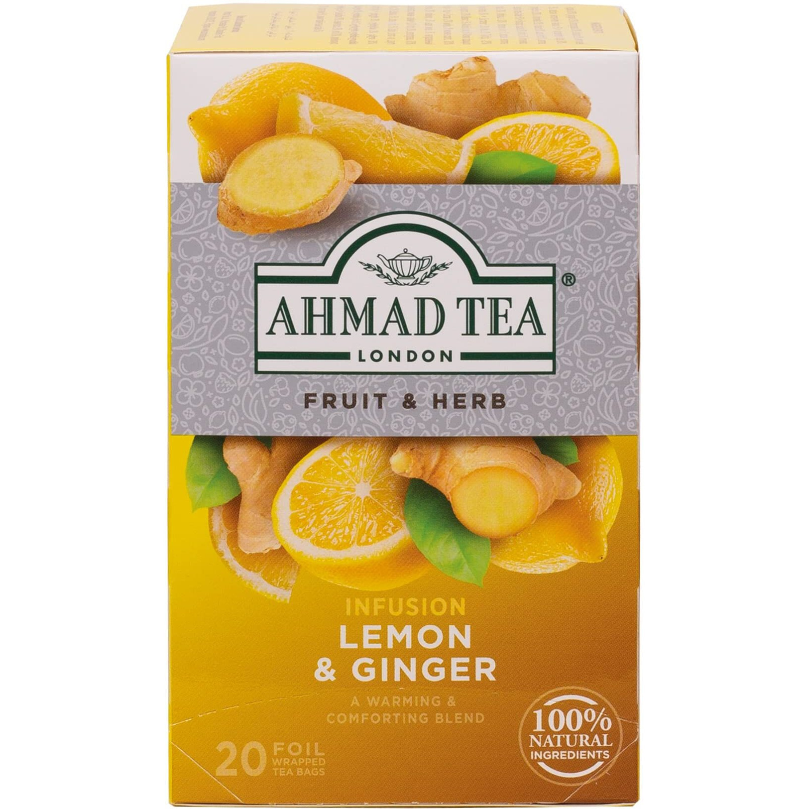 Ahmad Tea -lemon & Ginger 20 teabags