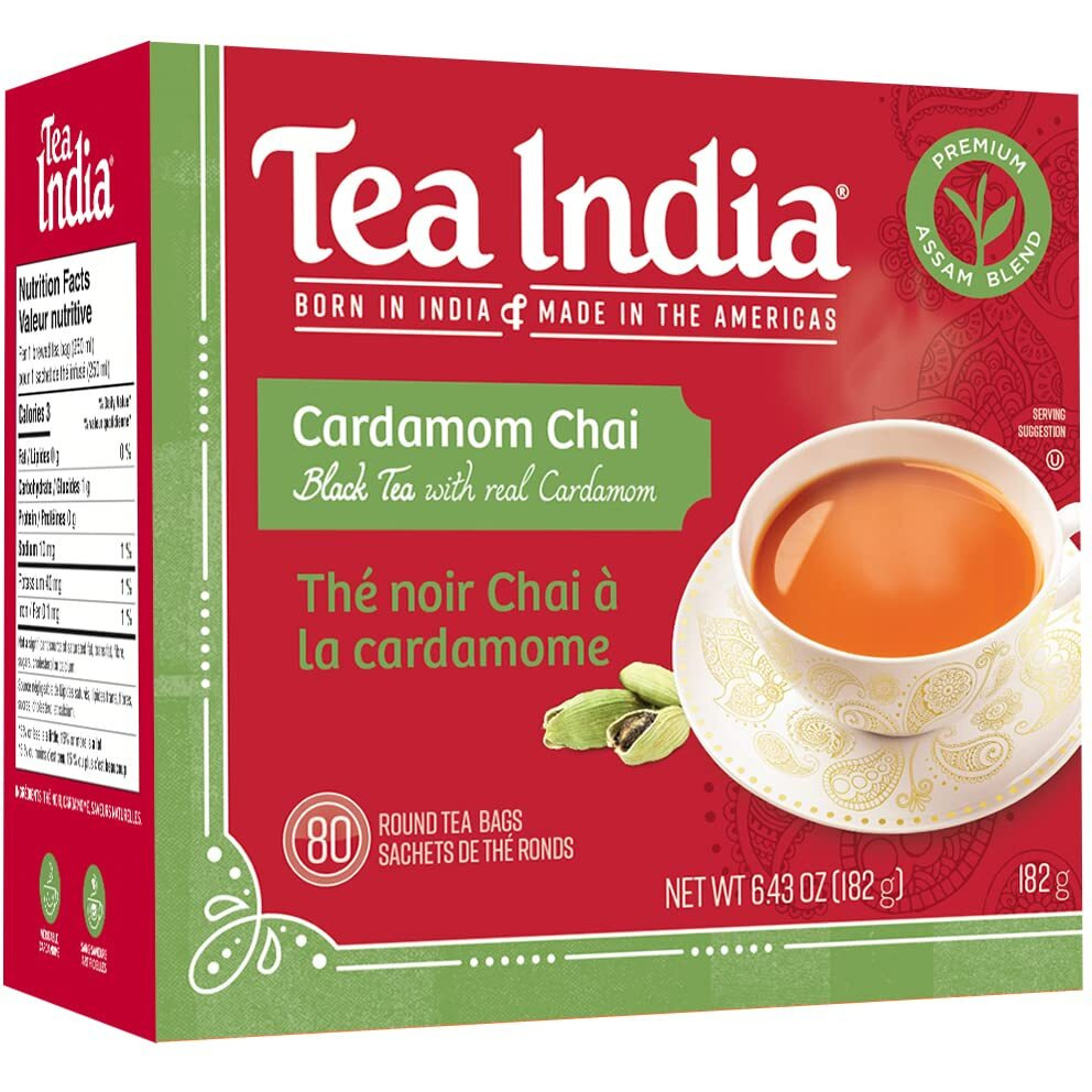 Tea India - Cardamom Chai 72 teabags
