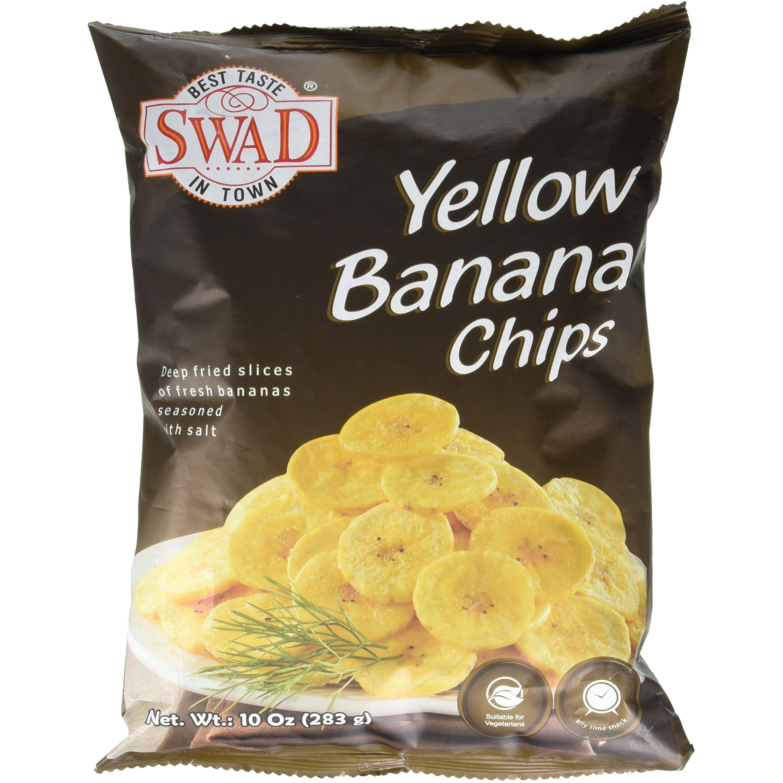 Swad Yellow Banana Chips 10 Oz
