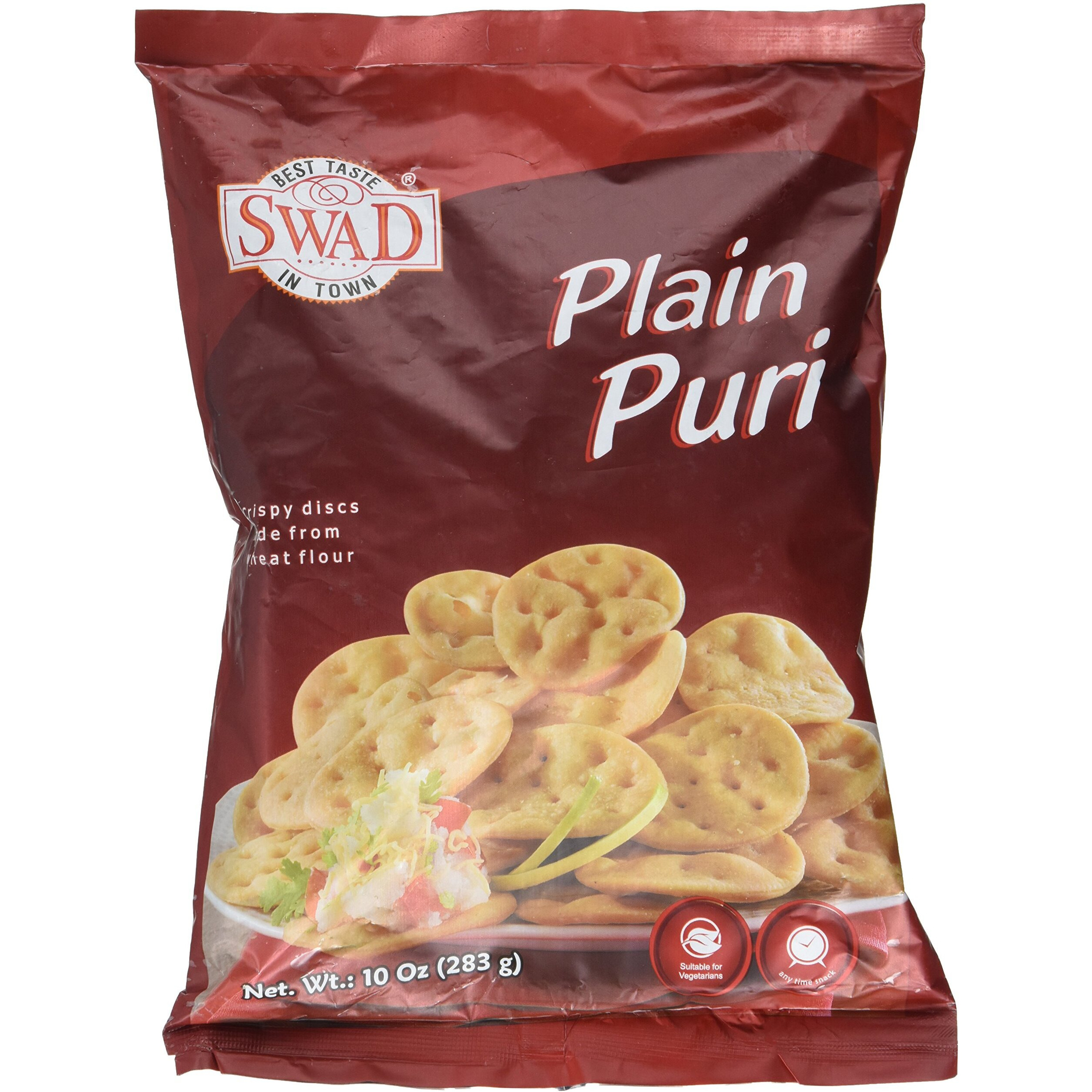 Swad Plain Puri 10 Oz