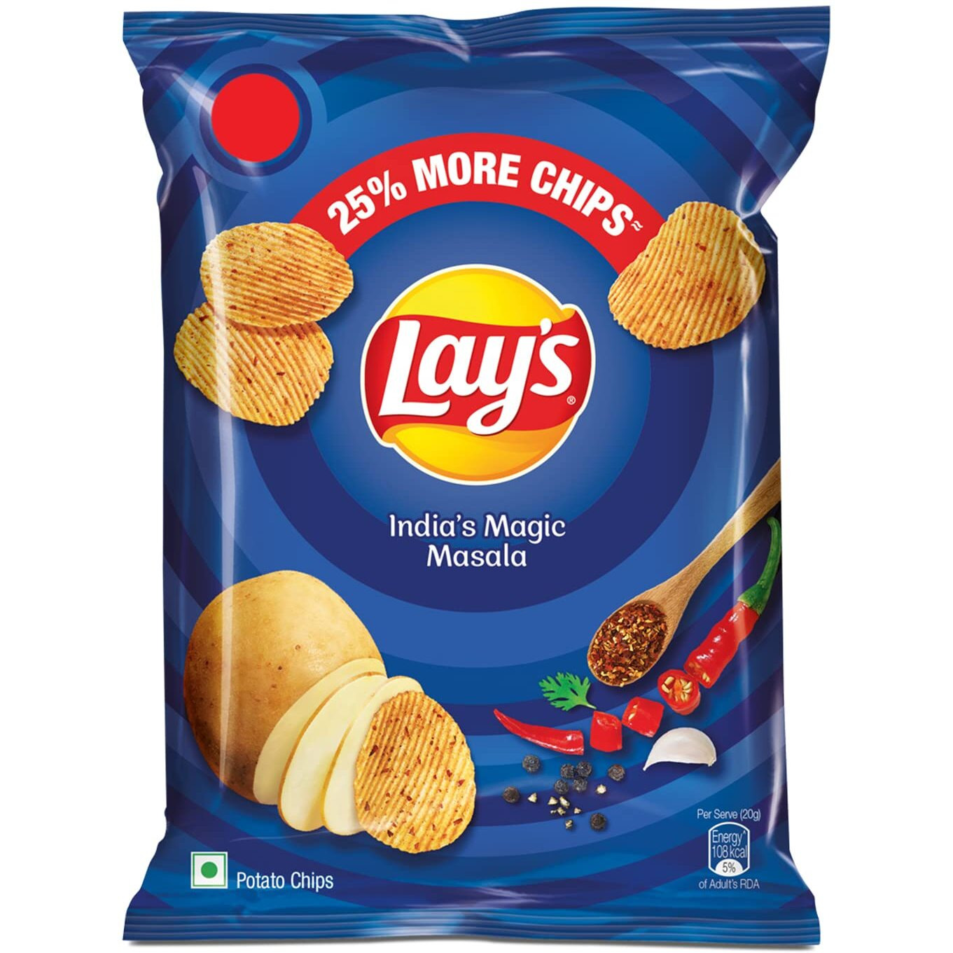 Lay's Chips-india's Magic Masala 52 gms