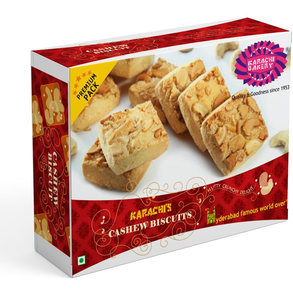 Karachi's Cashew Biscuits 400 gms