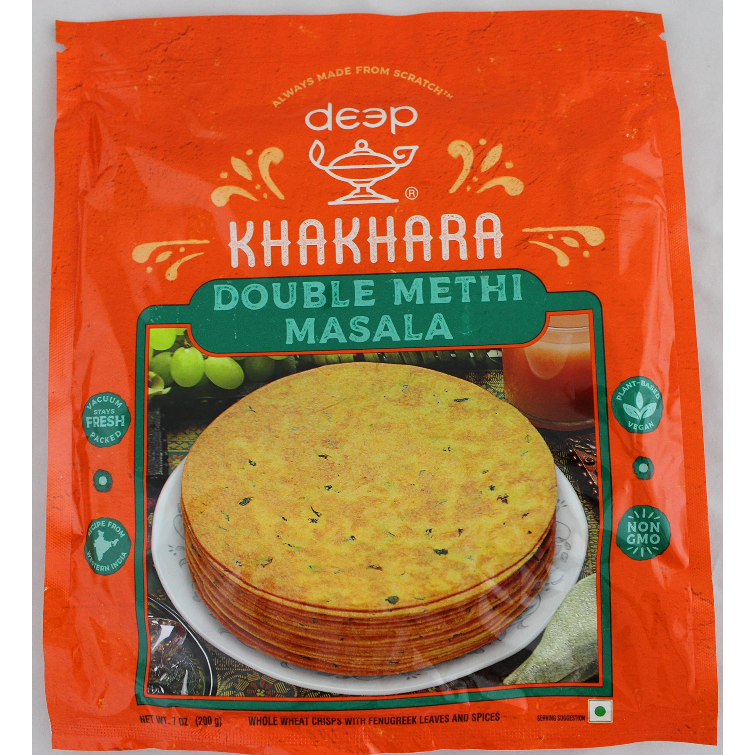 Deep Khakhra- Double Methi Masala 200 gms