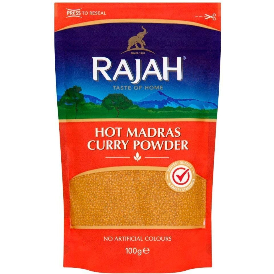 Rajah Hot Madras Curry Powder 100 gms