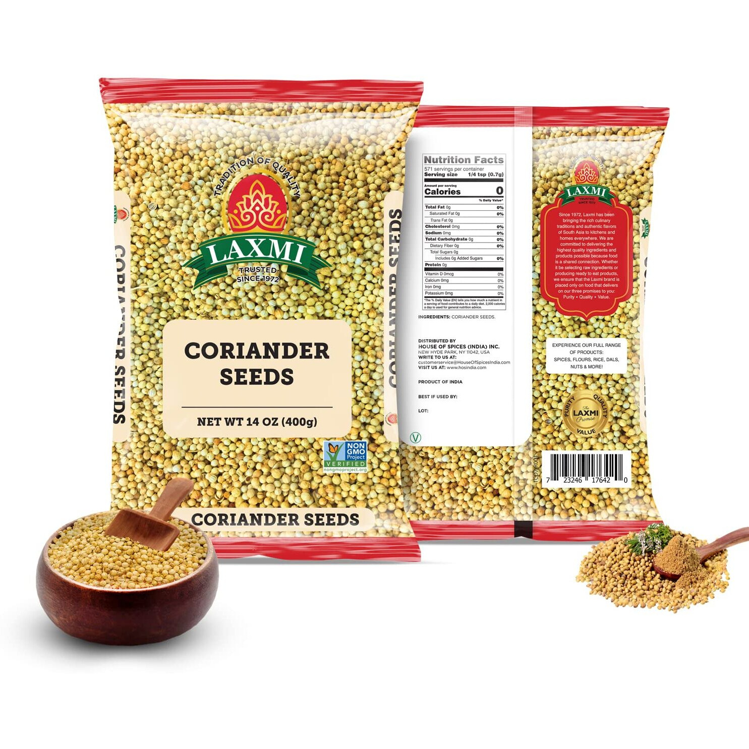 Laxmi Coriander Seeds 400 gms