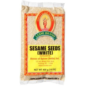 Laxmi Sesame Seeds White 14 Oz