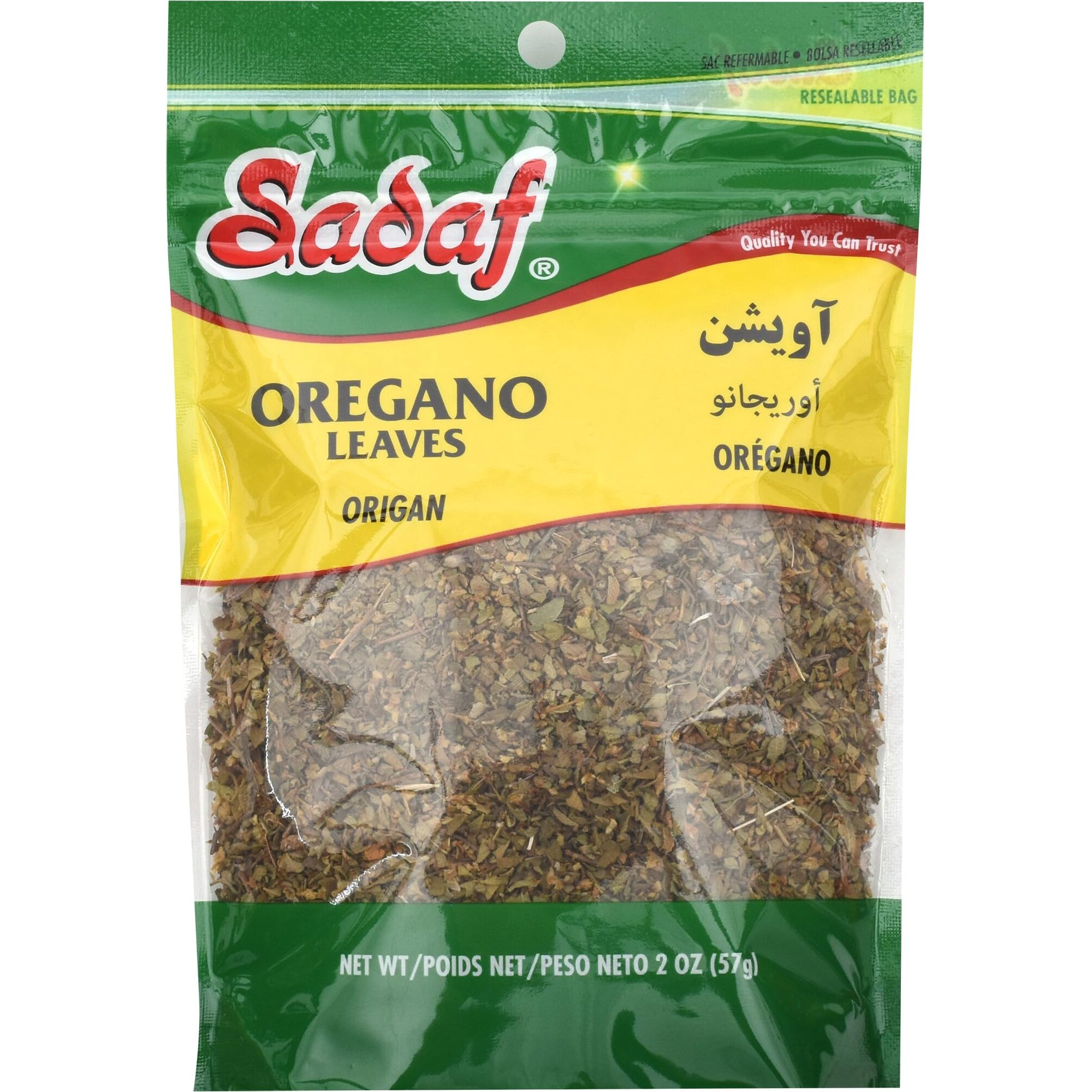 Sadaf Oregano Leaves 2 Oz
