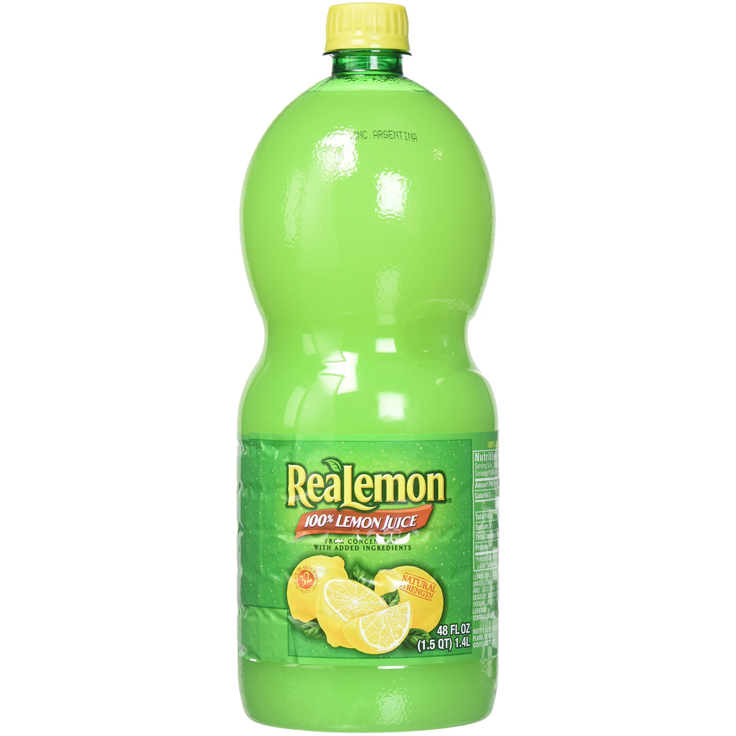 Realemon Pure Lemon Juice 48 oz