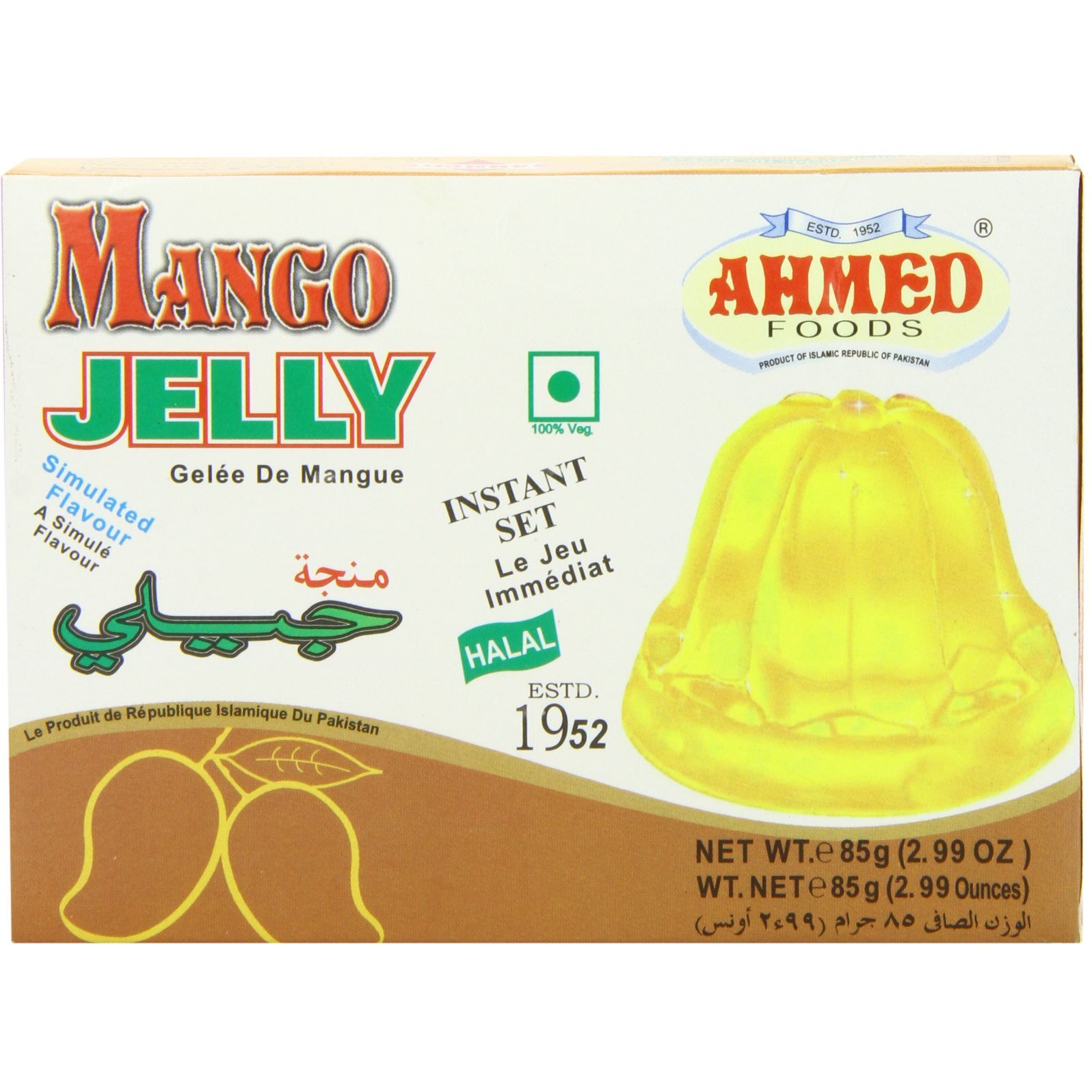 Ahmed Mango Jelly Crystals 80 gms