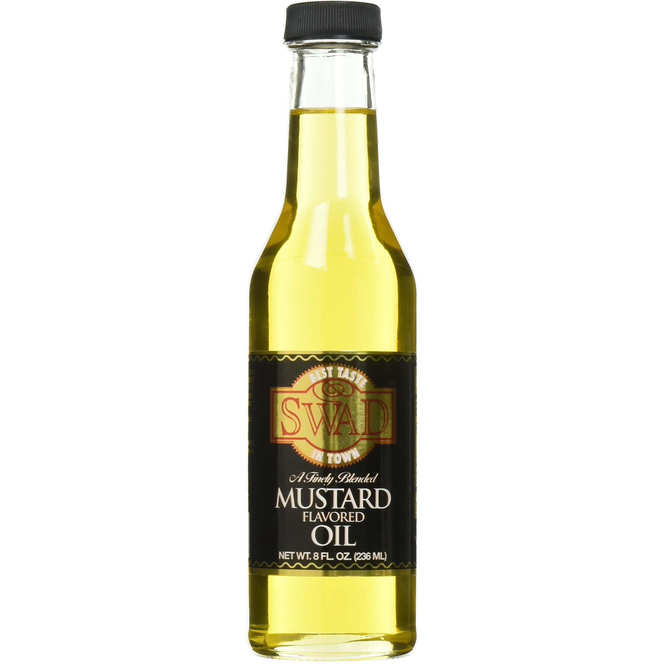 Swad Blended Mustard Flavored Oil 8 Oz