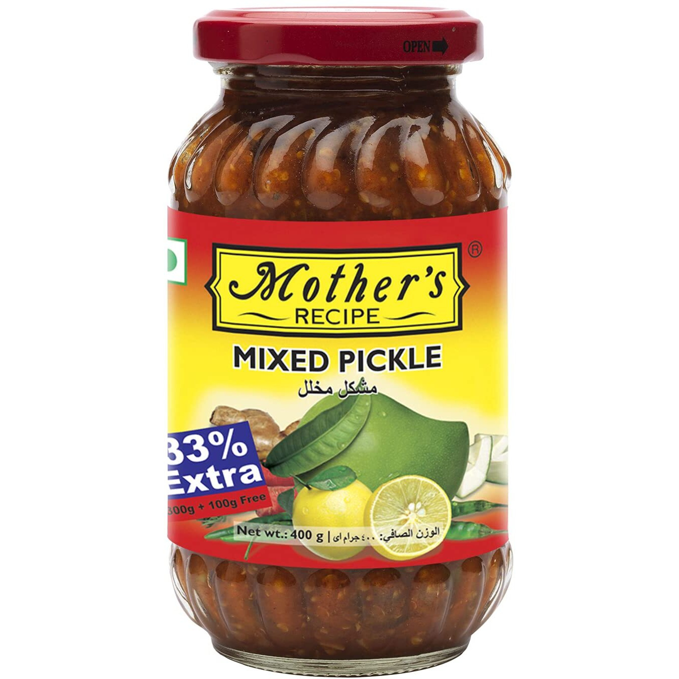 Mother's Recipe Mixed Pickle 500 gms