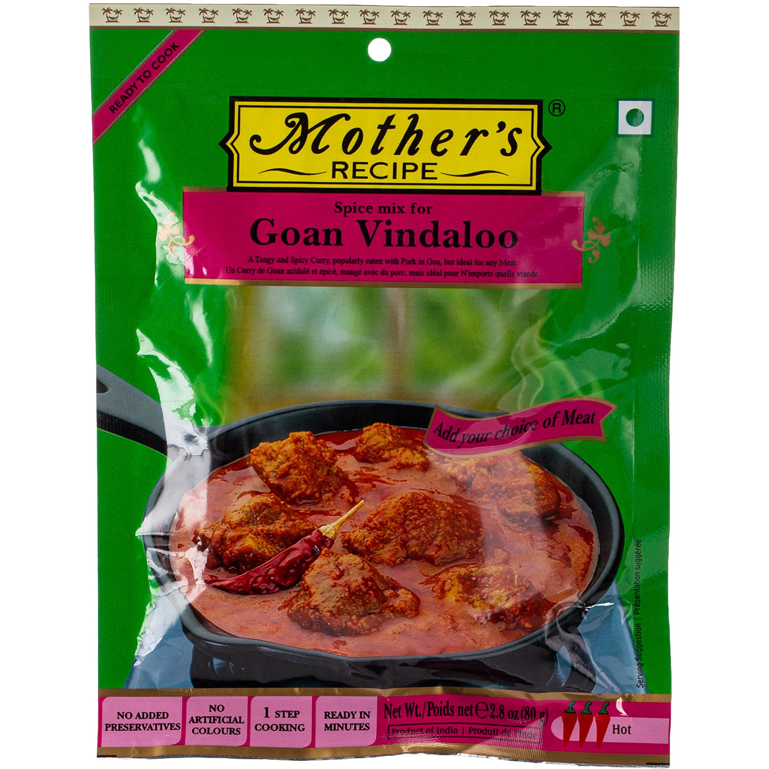 Mother's Recipe Spice Mix - Goan Vindaloo 80 gms