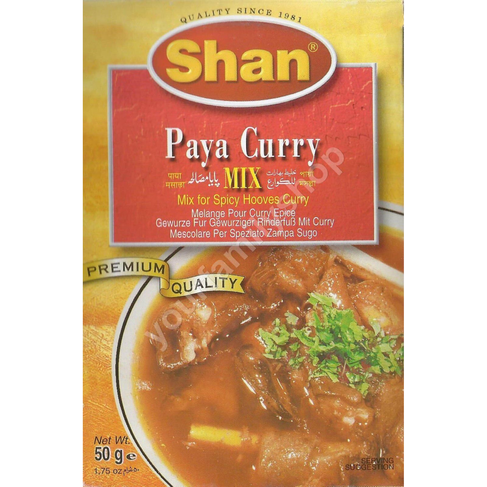 Shan Paya Curry Mix