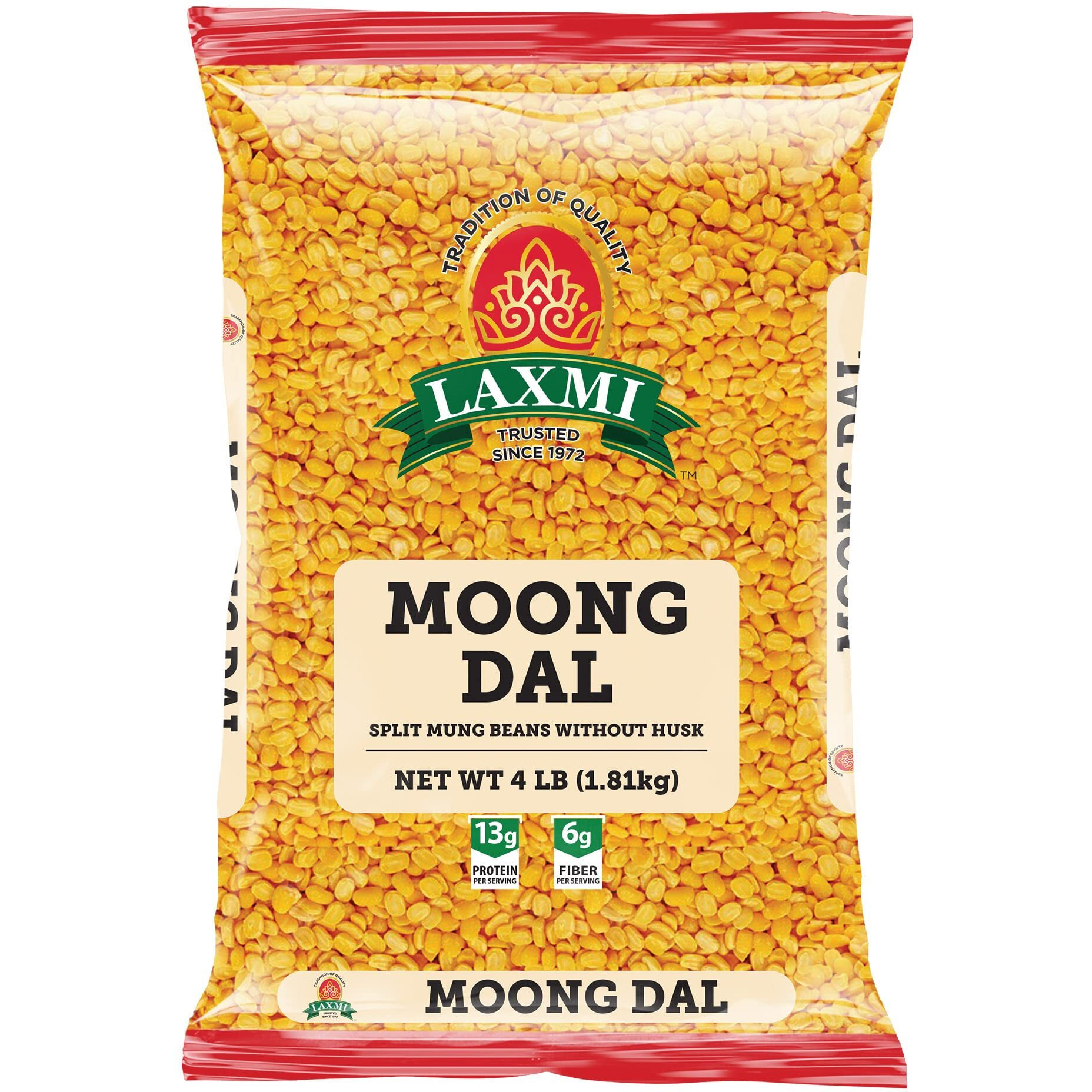Laxmi Moong Dal (hulled) 4 lbs
