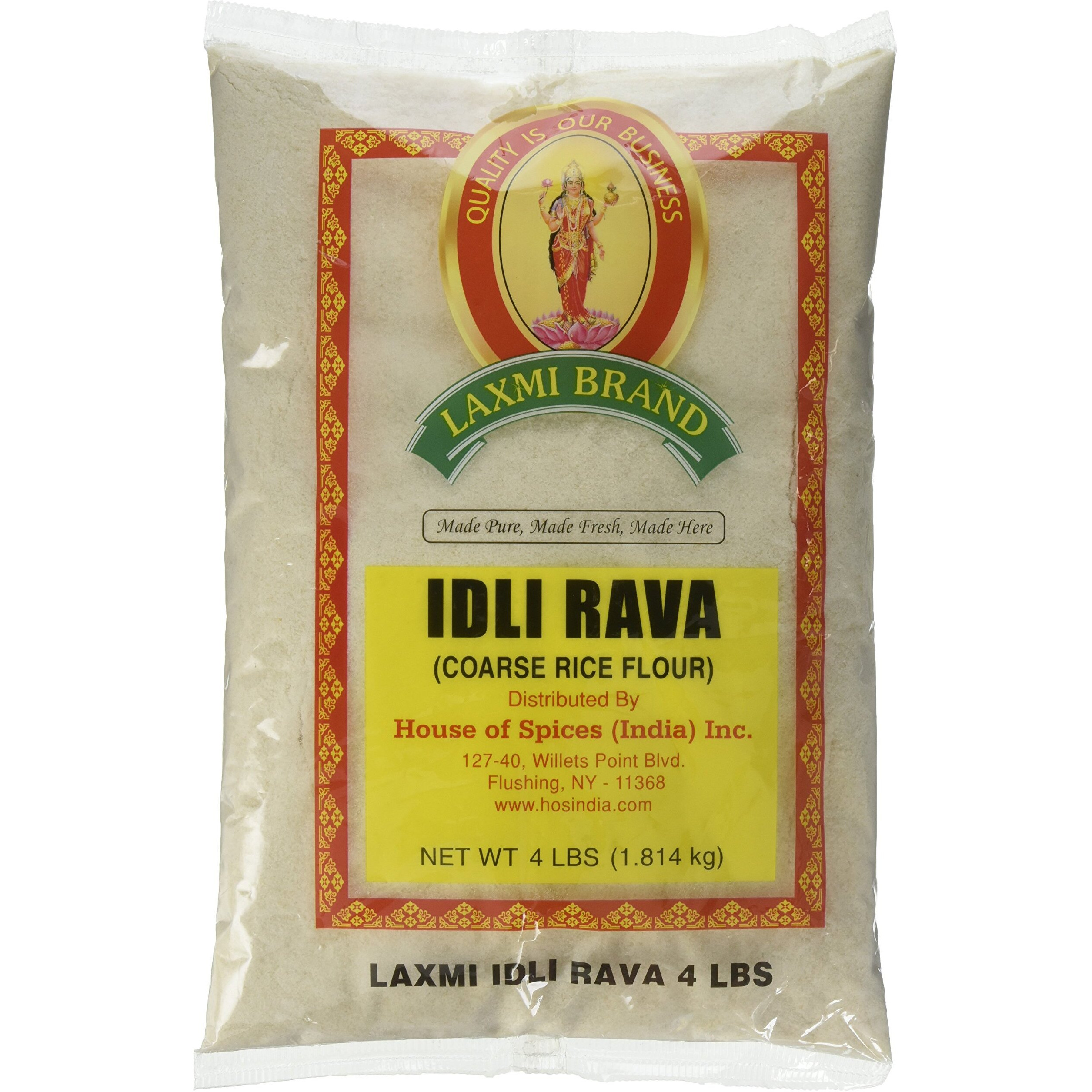 Laxmi Idli Rawa ( Coarse Ground Rice) 4 lbs