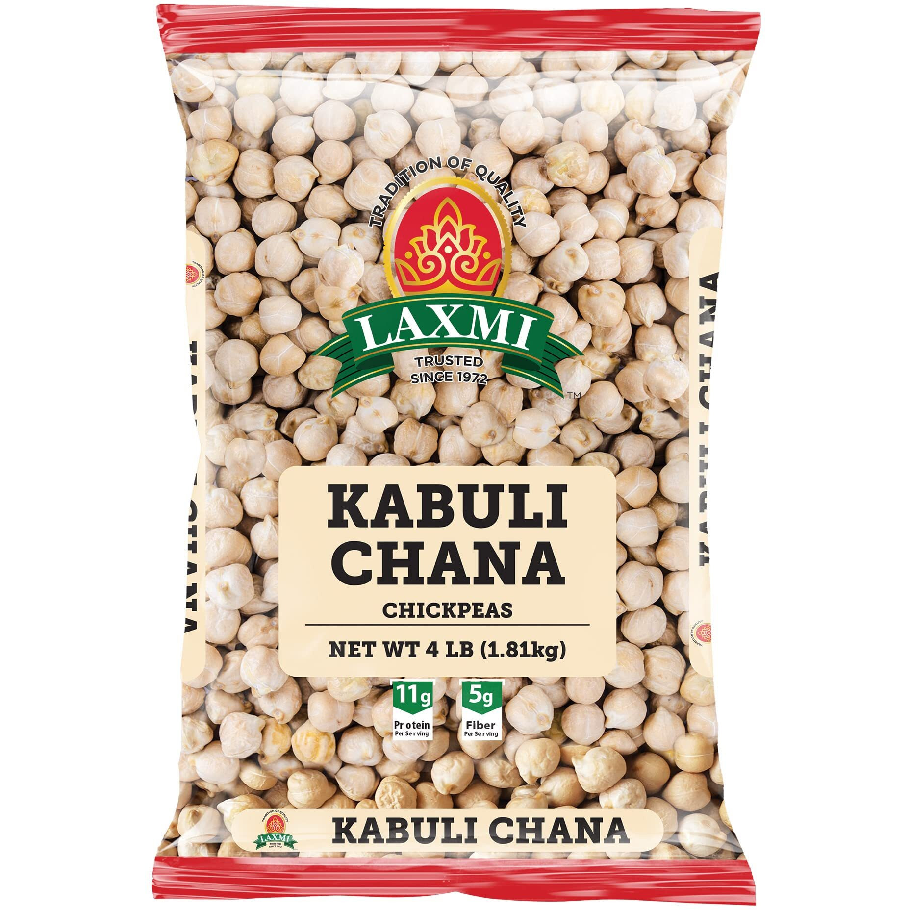 Laxmi Kabuli Chaba Chickpeas 4 lbs