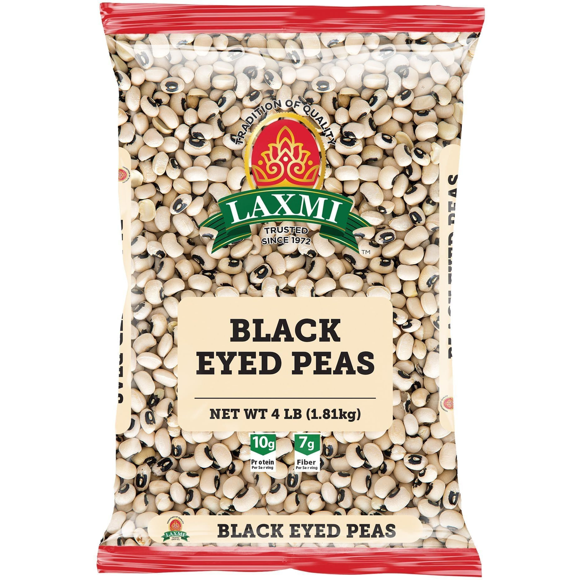 Laxmi Blackeyed Peas 4 lbs